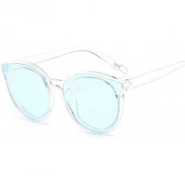 Cat Eye fashion cat eye glasses sunglasses women blue sea sun glasses lady - C5 - C318WYRQ9SI $29.76