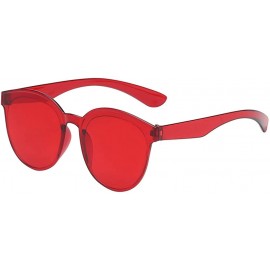 Goggle Unisex Polarized Protection Sunglasses Classic Vintage Fashion Jelly Frame Goggles Beach Outdoor Eyewear - CV194K4WDLC...
