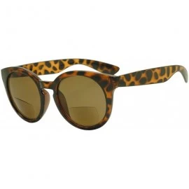Square Womens Small Oval Casual Bi-Focal Sun Readers Sunglasses Rx Power +150 - +300 - Tortoise (Style 2) - C812O0G5MV0 $9.94