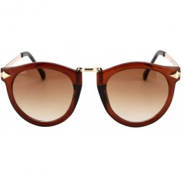 Wayfarer Women's Vintage Arrow Style Designer Polarized Sunglasses LSPZ8888 - Brown - CC12O5L965C $34.48