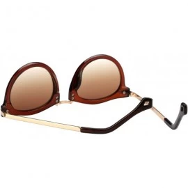 Wayfarer Women's Vintage Arrow Style Designer Polarized Sunglasses LSPZ8888 - Brown - CC12O5L965C $34.48