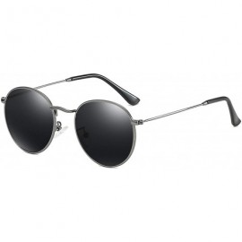 Semi-rimless Luxury Mirror Small Round Sunglasses Women Retro Tinted Color Lens Metal Frame Eye Vintage Tiny Sun Glasses - 1 ...