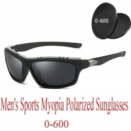 Goggle Men's Myopia Polarized Goggles Sports Driving Sunglasses UV400 Fishing Men's Punk Sunglasses - CN18U3C7YXO $20.52