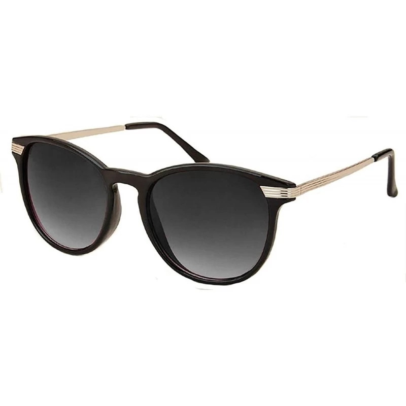 Oversized Street Fashion Classy Horn Tip Frame Sunglasses M1 - CJ18YXAOL72 $9.56