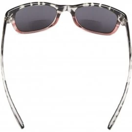 Sport Bifocal Sunglasses Vintage 80's Classic Reading Sunglasses - Pink-demi - CF18NR6NXUO $12.09