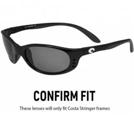 Sport Polarized Replacement Lenses for Stringer Sunglasses - Multiple Options - Brown/Bronze - C2120X6S0BN $31.55