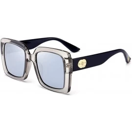 Aviator Sunglasses Driving Driving Glasses Big Box Mirror Tide Classic Sunglasses - CE18XMOCKU3 $76.88
