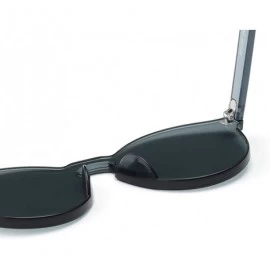 Square Retro Classic Polarized Sunglasses for Women-UV400 Lens Sunglasses for Female Fashion Pop Sun Eye Glass - Black - CW18...