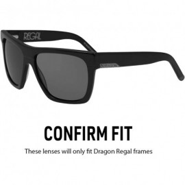 Sport Polarized Replacement Lenses for Dragon Regal Sunglasses - Multiple Options - Fire Orange Mirror - C912CCLANLV $36.10