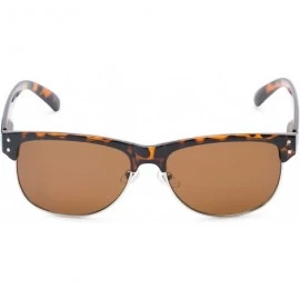 Sport Sunglass Warehouse Folsom - Plastic Browline Men's & Women's Full Frame Sunglasses - CW12NS4EN1K $15.33