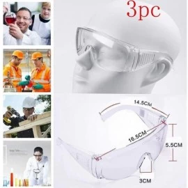 Oversized Goggles Glasses Goggles Protective - White - CH199UU2OX5 $7.81