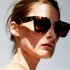 Rimless Designer Women Flat Top Exquisite Alloy Sunglasses Oversized Street Snap - Transparent Silver - CW18950QK8M $13.11