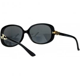 Rectangular Womens Bifocal Lens Sunglasses Readers Oval Rectangular Fashion UV 400 - Black - CZ185M8UXWS $8.49