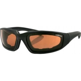 Wrap Foamerz 2 Adult Wrap Around Sports Sunglasses - Black/Amber / One Size Fits All - CU1156U6BNB $64.71