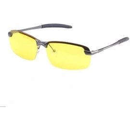Aviator HD Night Vision Glasses Driving Aviator Sunglasses New UV400 Eyewear best for Men Women Driving Protection - CQ1219IO...