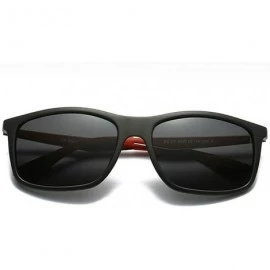 Rectangular Fashion New Lady Brand Design Stylish Style Myopic polarized sunglasses Men Outdoor Driving Mirror UV400 - C718QM...