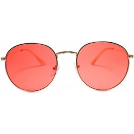 Round Classy Exotic Elegant Retro Style Round Sunglasses - C818WC7CLNL $13.76