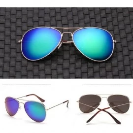 Goggle Sunglasses Mirrored Polarized Protection Lightweight - Multicolorn - C118QKR8ZGU $7.05