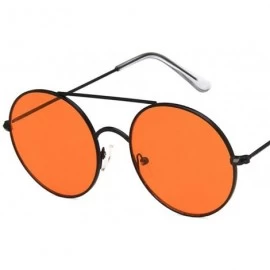 Aviator Round Sunglasses Women Men Retro Aolly Women Sun Glasses Men Ladies Eyewear 4 - 8 - CZ18XE0R5R7 $8.48