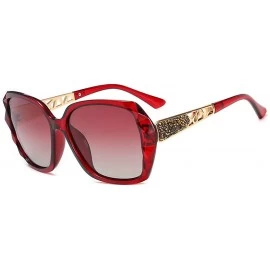 Aviator Polarized aviator sunglasses - universal sunglasses - diamond-encrusted polarizer - E - CA18RNTD4SU $73.69