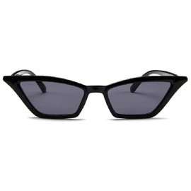 Goggle Polarized Exaggerated Irregular Shaped Eye Sunglasses For Women- Mirrored Lens Goggle Eyewear - Black - C4196EYY745 $6.74