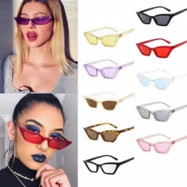 Goggle Polarized Exaggerated Irregular Shaped Eye Sunglasses For Women- Mirrored Lens Goggle Eyewear - Black - C4196EYY745 $6.74