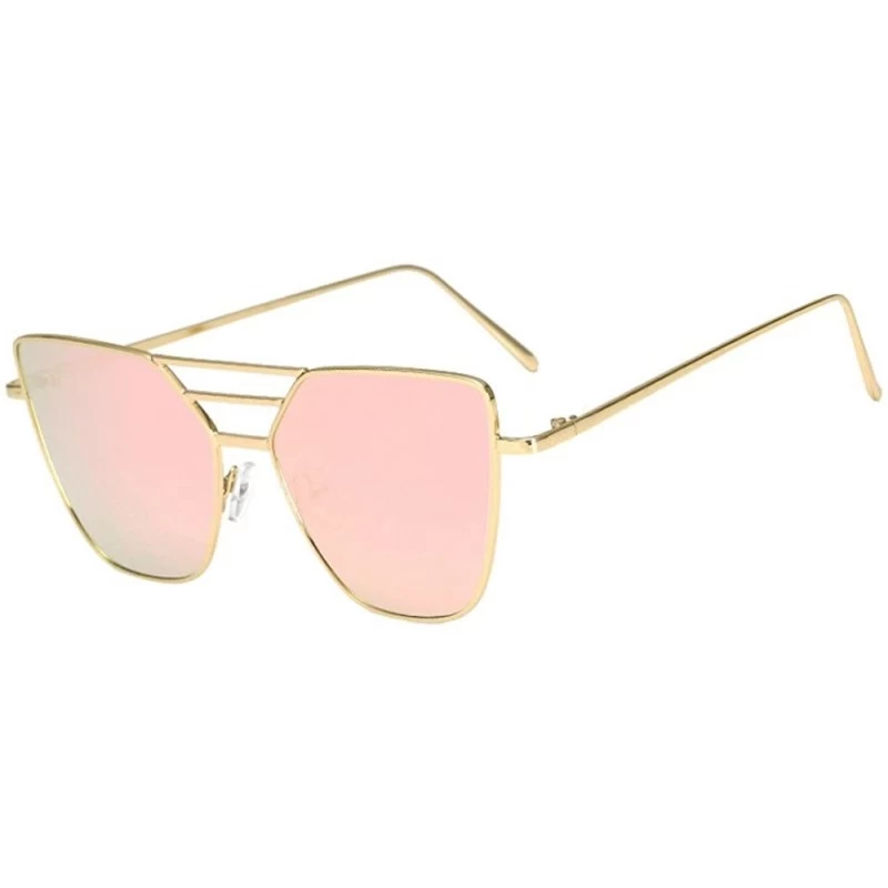 Sport Stylish Sunglasses for Men Women 100% UV protectionPolarized Sunglasses - Pink - CW18S9QHUW9 $11.28
