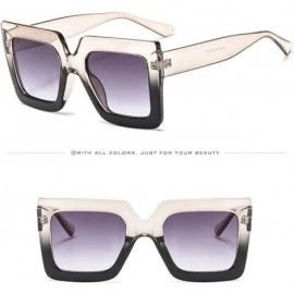 Sport Oversized Fashion Sunglasses for Women Designer Style - C - CQ195WO8EO0 $7.65