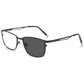 Square fashion photochromic transition sunglasses black 1 0 - CR18Z0XLA9D $23.53