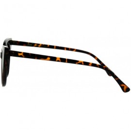 Butterfly Womens Fashion Sunglasses Butterfly Cateye Frame Slim Design UV 400 - Dark Tort (Brown) - C518KIA7GOD $20.05