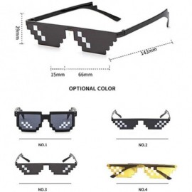 Aviator Retro Sunglasses Oculos De Sol Unique Vintage Eyewear Accessories Goggles NO.1 - No.4 - C418YQAODSG $11.92