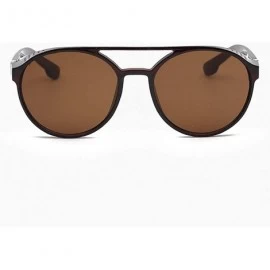 Oval Retro Steampunk Sunglasses for Men Women Gothic sunglasses oval plastic sunglasses - 2 - CP1945Q2UXD $26.93