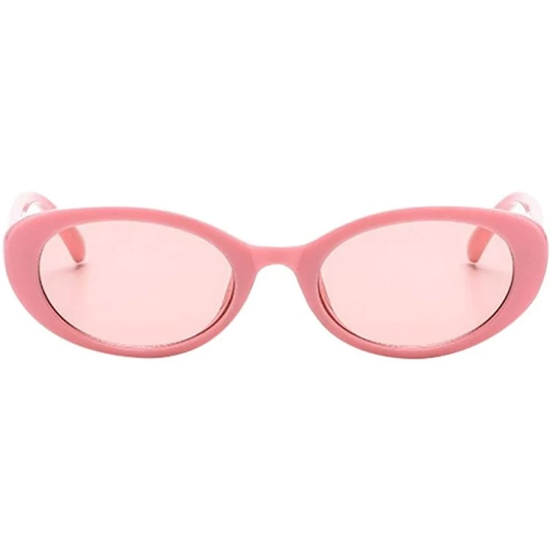 Cat Eye Sunglasses Vintage Rapper Glasses Eyewear - F - CD18QRN5I5A $8.28