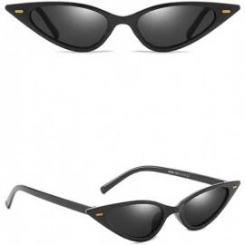 Rimless Sunglasses for Women Cat Eye Sunglasses Vintage Sunglasses Photo Props Eyewear Sunglasses Party Favors - F - CS18QS9Y...