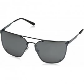 Sport Men's An3073 Hundo-p1 Square Sunglasses - Anthracite/Grey Mirror Silver - CC182MIMLY5 $71.83