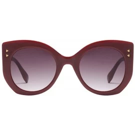 Goggle Women Vintage Big Frame Sunglasses Retro Eyewear Fashion Ladies Radiation Protection Sunglasses - A - CA18TLY3ZUN $17.91