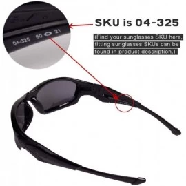 Wrap Replacement Lenses Or Lenses With Rubber for Oakley Straight Jacket Sunglasses - 43 Options Available - CQ12IYSZWH7 $23.07