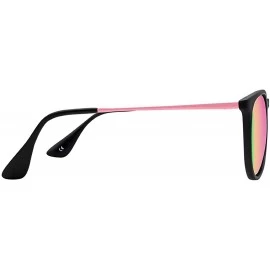 Round Cute Round Polarized Sunglasses for Women Men-TR90 Material Lightweight Shades So Sassy 8030 - CY194EE8HZO $13.45