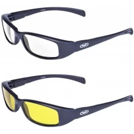 Wrap Attitude Motorcycle Sunglasses - CO18QSZI9SR $44.49