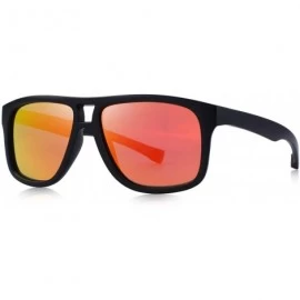 Sport Polarized Sunglasses for Men Driving Mens Sunglasses For Men/Women S8459 - Red - CK180AXTURH $8.49
