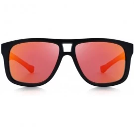 Sport Polarized Sunglasses for Men Driving Mens Sunglasses For Men/Women S8459 - Red - CK180AXTURH $8.49