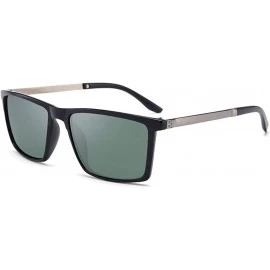 Goggle Polarized Sports Driving Sunglasses For Men-Square Anti-glare Shade Glasses - C - C8190ECQIXA $58.64