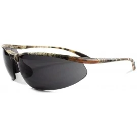 Wrap Lens Outdoor Fishing Hunting Tactical Wrap Sunglasses - C718O7QMD7Z $23.09