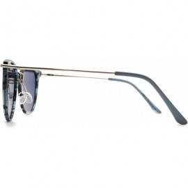 Butterfly p597 Fashion Butterfly Polarized - for Womens 100% UV PROTECTION - Clear-black - C7192THG2ZA $28.01