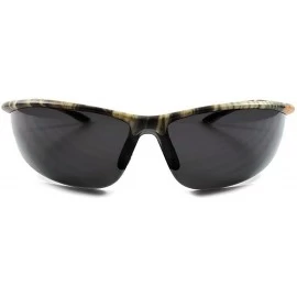 Wrap Lens Outdoor Fishing Hunting Tactical Wrap Sunglasses - C718O7QMD7Z $23.09