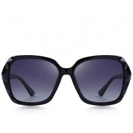 Aviator DESIGN Women Classic Polarized Sunglasses UV400 Protection S6130 C01 Black - C06 Brown - CU18XGEHXS0 $12.43