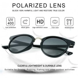 Oval Unisex Polarized Sunglasses&UV400 Protection-Stylish for Men/Women - 5101p_c2 - CW18QZ3AWS8 $17.72