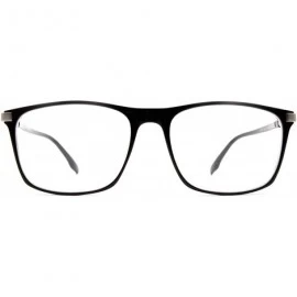 Square Eyeglasses 3001 Trendy Square - for Womens-Mens 100% UV PROTECTION - Black - CW192TGWCWD $54.31