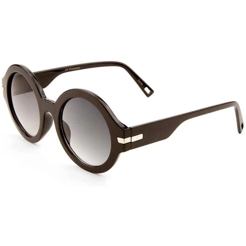 Round Round Sunglasses - Black - CK11WJLGEYV $10.67