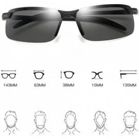 Round Fishing Glasses Sunglasses Intelligent Color Changing Day and Night Night Vision Goggles - Night Vision-2 - CM198H6W3SM...